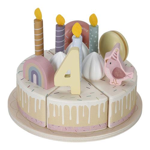 Wooden Birthday Cake - Pink - Essentials