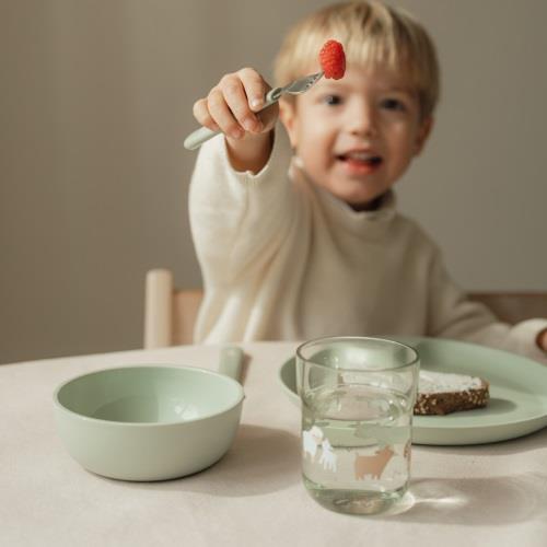 Set children's tableware - Green - Little Farm