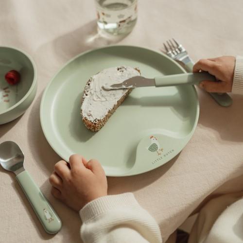 Set children's tableware - Green - Little Farm