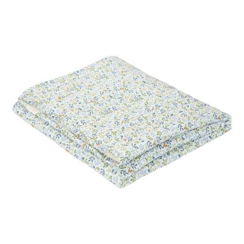 Cradle blanket - Blue - Forest Friends - Forest Adventure