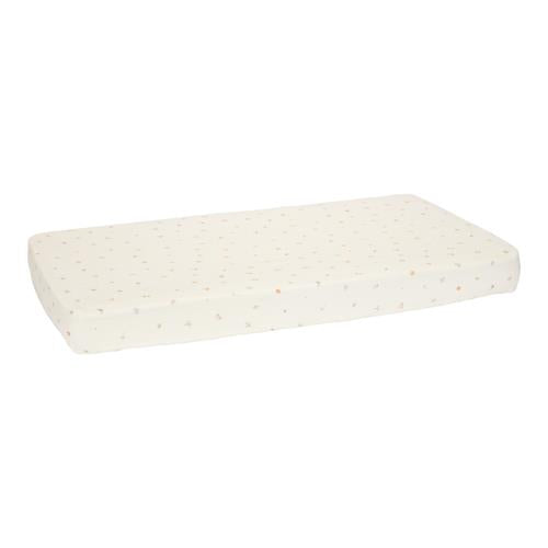 Cradle fitted sheet - White - Forest Friends - Forest Treasures
