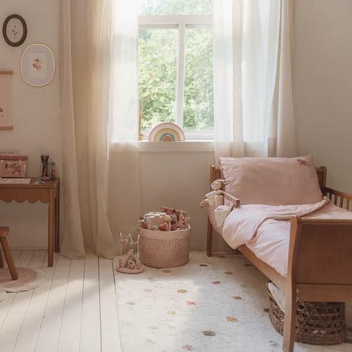 Junior duvet cover - Pink - Fairy Garden