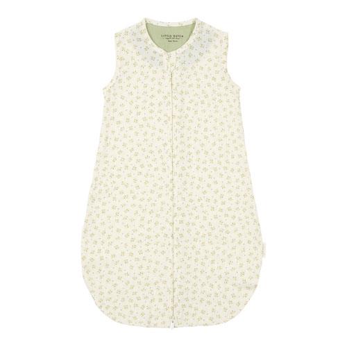 Sleeping bag summer muslin 70 cm - Green - Size 70 cm - Essentials - Blueberry Leaves