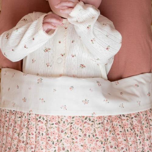 Cot blanket - Pink - Fairy Garden - Fairy Floral