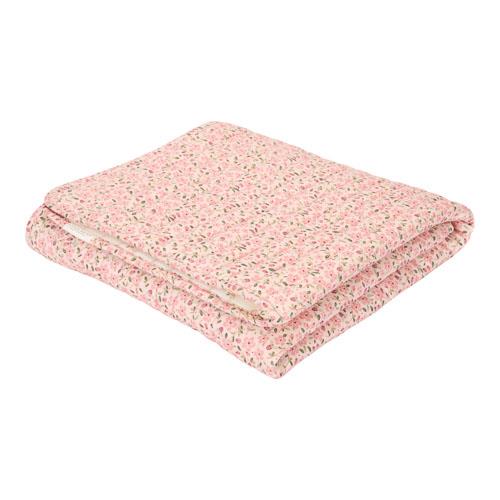Cot blanket - Pink - Fairy Garden - Fairy Floral