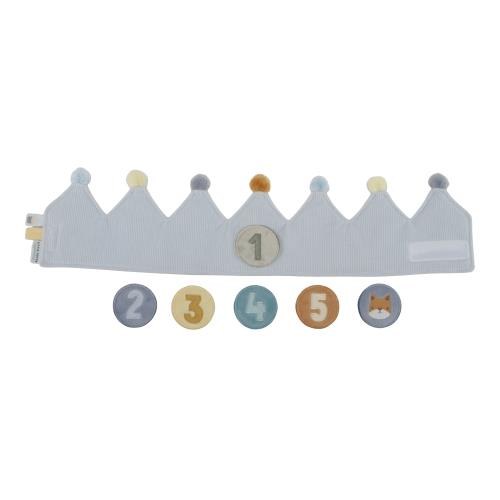 Birthday crown - blue