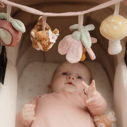 Car tensioner - Pink - Fairy Garden