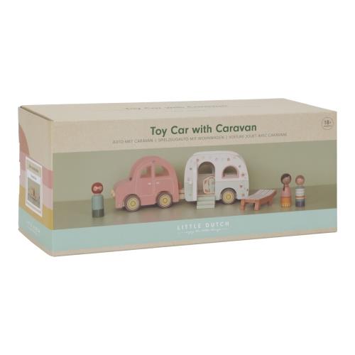 Toy car with caravan - Multicolored - Essentials