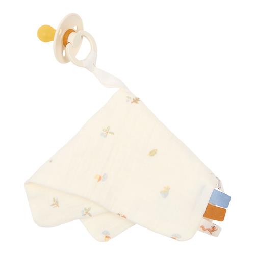 Pacifier cloth - White - Forest Friends - Forest Treasures