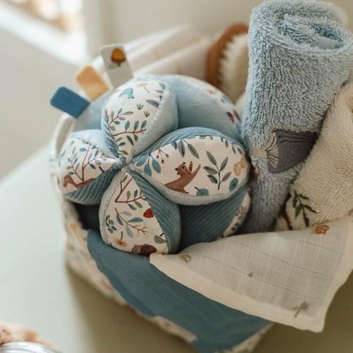 Washcloth set - Blue - Forest Friends