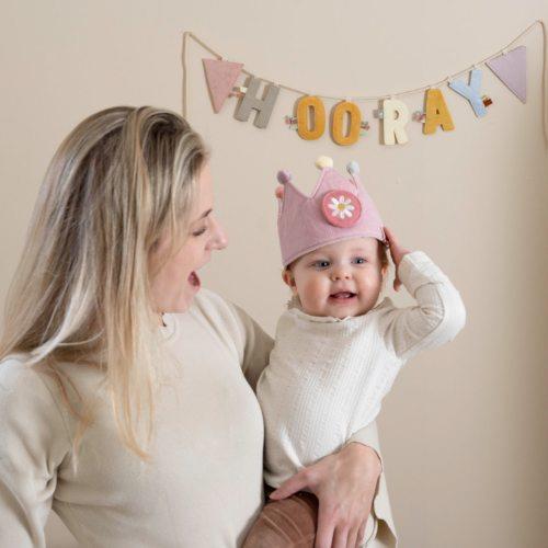 Birthday crown - Pink