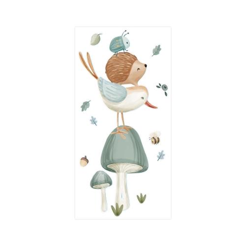 Wall stickers - Multicolored - Forest Friends