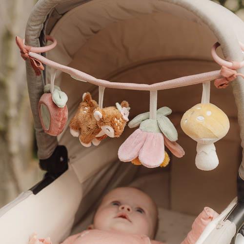 Car tensioner - Pink - Fairy Garden