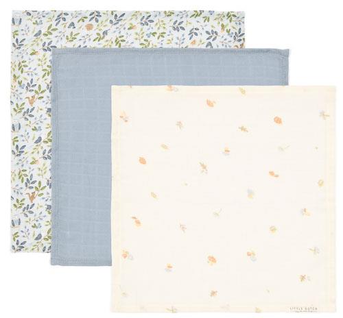 Washcloth set - Blue - Forest Friends