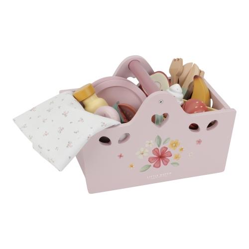Wooden Picnic Set - Multicolored - Essentials