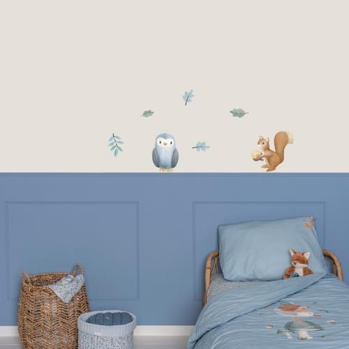 Wall stickers - Multicolored - Forest Friends
