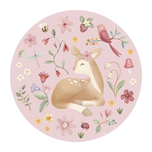 Wallpaper circle - Multicolored - Fairy Garden - Fairy Wonders
