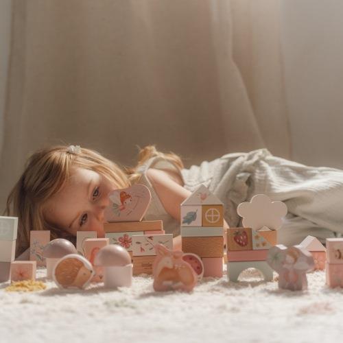 Building Blocks - Pink - Fairy Garden