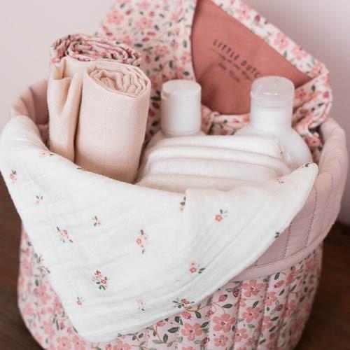 Storage basket small - Pink - Fairy Garden - Fairy Floral