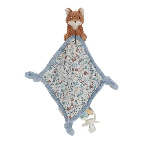 Cuddle cloth print Fox - Forest Friends - Blue - Forest Friends
