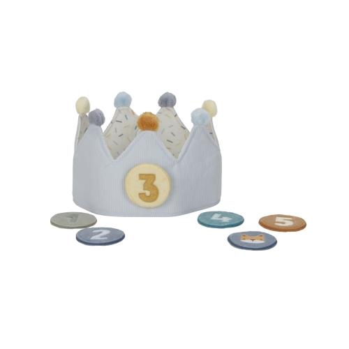 Birthday crown - blue