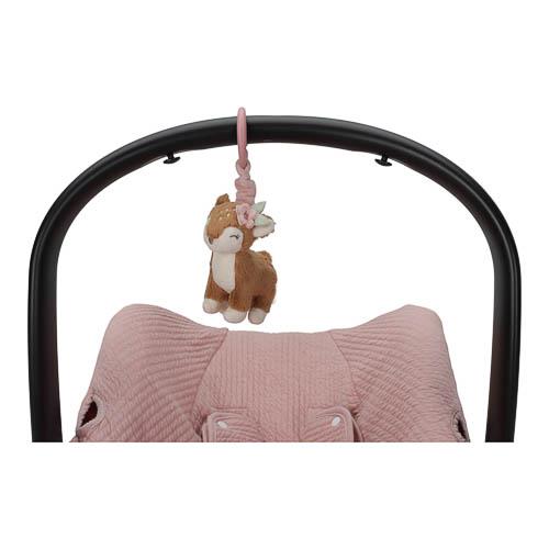 Vibrating Figure Deer - Pink - Fairy Garden