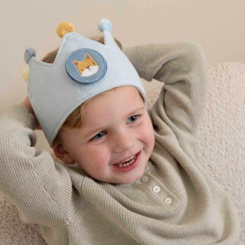 Birthday crown - blue