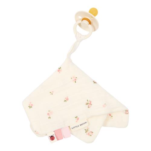 Pacifier cloth - White - Fairy Garden - Fairy Blossom