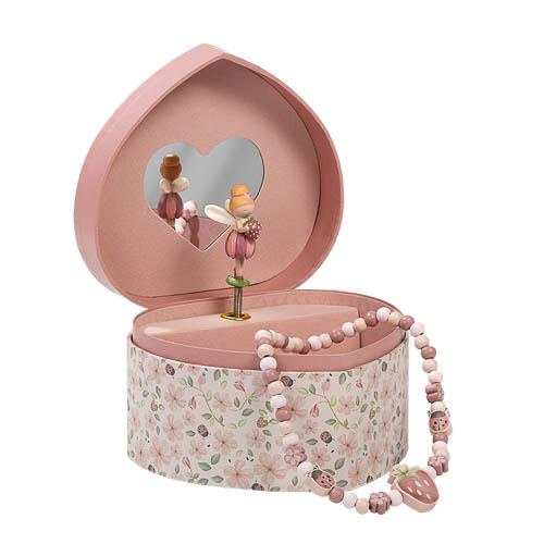Jewelry box - Pink - Fairy Garden