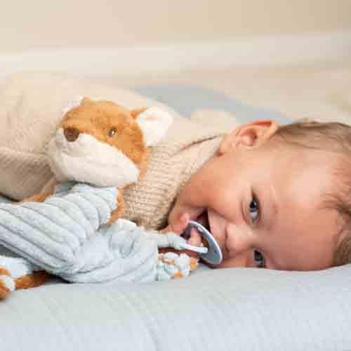 Cuddle cloth cuddle Fox - Forest Friends - Blue - Forest Friends