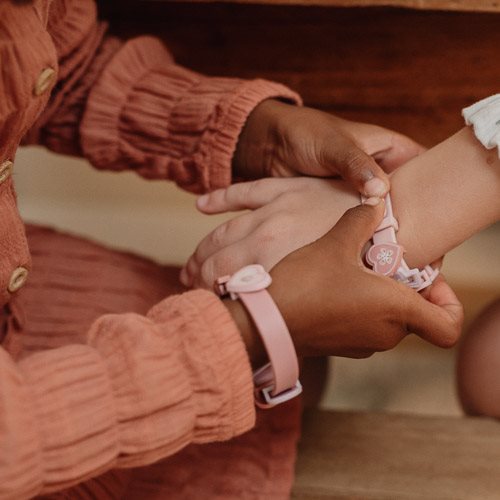 Slide Charm Bracelets - Pink - Fairy Garden