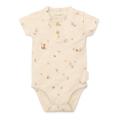 Romper short sleeve - Sand - Forest Friends
