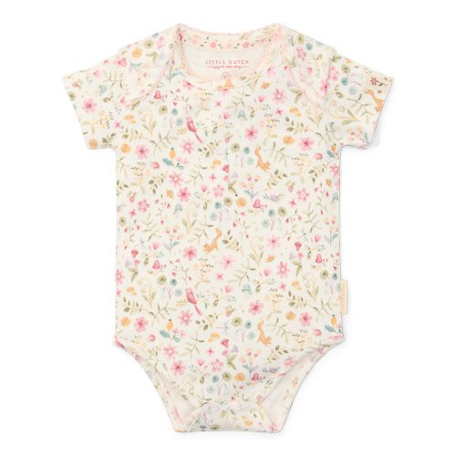 Romper short sleeve - White - Fairy Garden