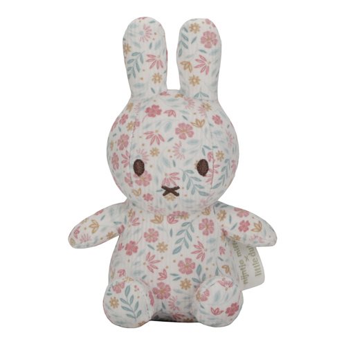 nijntje plush all-over print 15 cm - Pink - Lucky Blossom