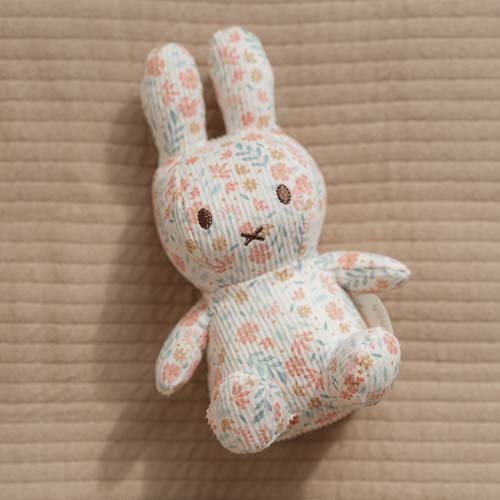 nijntje plush all-over print 15 cm - Pink - Lucky Blossom
