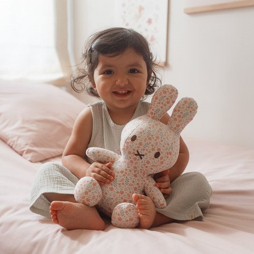 miffy cuddle all-over print 30 cm - Pink - Lucky Blossom