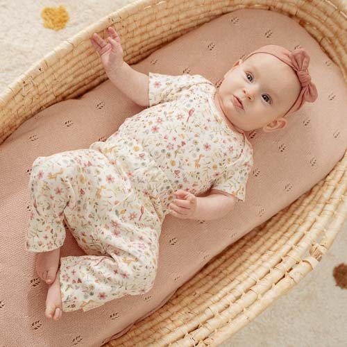 Romper short sleeve - White - Fairy Garden