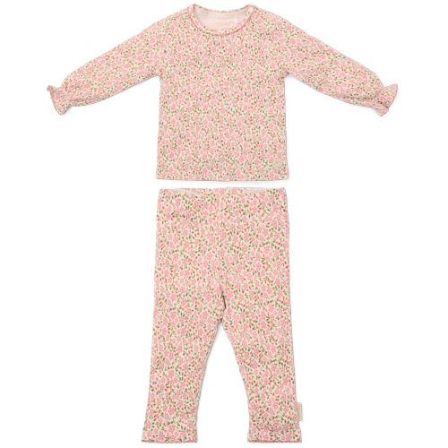 Two -part pajamas - pink - Fairy Garden - Fairy Floral