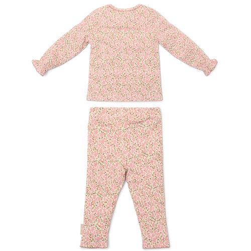 Two -part pajamas - pink - Fairy Garden - Fairy Floral