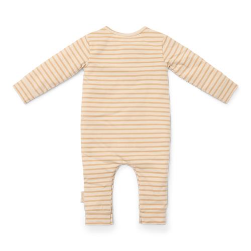 One -piece pajamas - sand - striped
