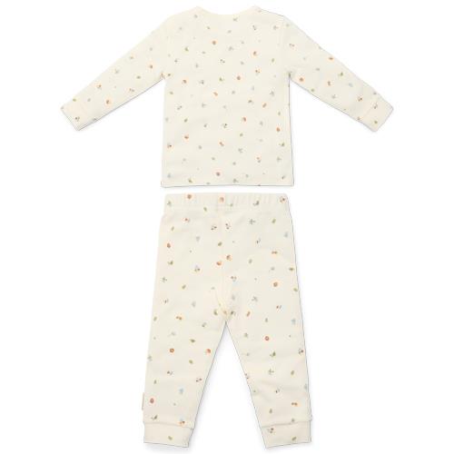 Two-piece pajamas - White - Forest Friends - Forest Treasures