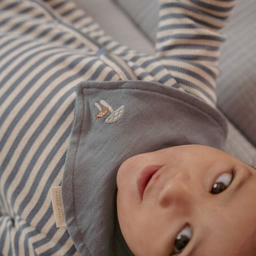 Romper - Blue - Forest Friends - Stripe