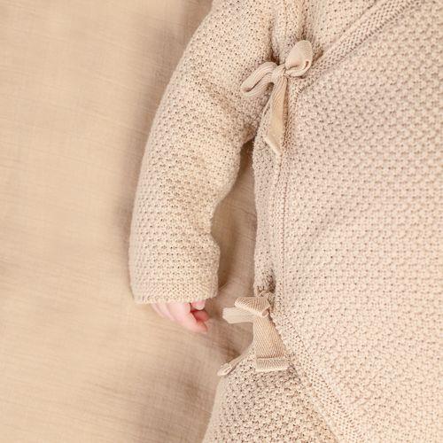 Romper - Sand - Newborn Naturals