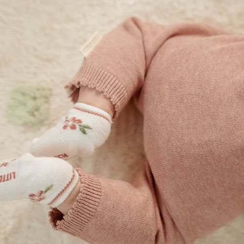 3-pack low socks - Multicolored - Fairy Garden