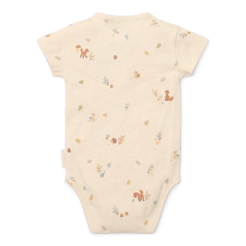 Romper short sleeve - Sand - Forest Friends