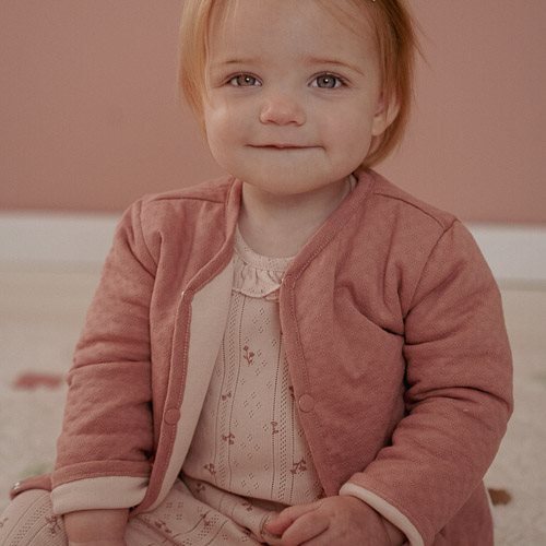 Reversible jacket - Pink - Fairy Garden