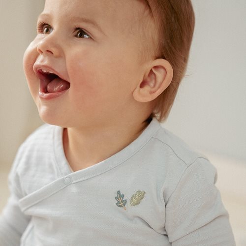 Shirt wrap long sleeve - Blue - Forest Friends