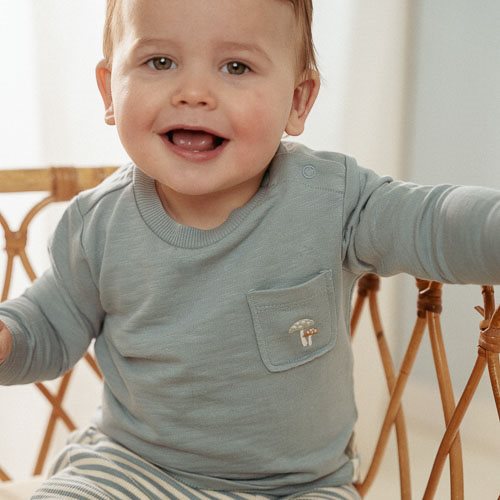 Shirt long sleeve - Blue - Forest Friends