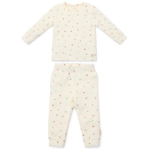Two-piece pajamas - White - Forest Friends - Forest Treasures