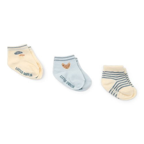 3-pack high socks - Multicolored - Forest Friends
